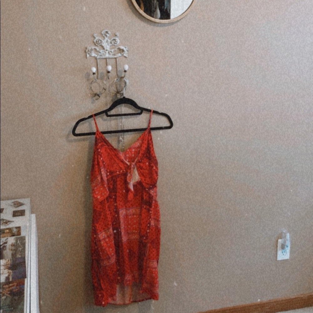 Target Boho red dress - Picture 2 of 2